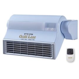 מפזר חום לאמבטיה טורבו הוריקן ATL138E Gold Line כולל שלט גולד ליין