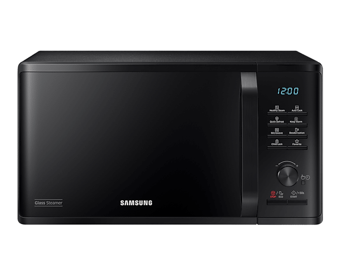 il-microwave-oven-solo-ms23k3555ek-ms23k3555ek-li-frontblack-68793852 מיקרוגל סמסונג SAMSUNG דגם - MS23K3555