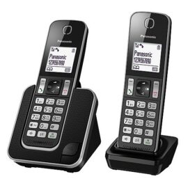 טלפון אלחוטי + שלוחה נוספת מבית PANASONIC פנסוניק דגם KXTGD312