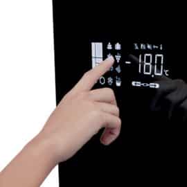 מקרר 5 דלתות 661 ליטר Sharp שארפ SJ-9732-WH זכוכית לבנה