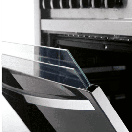 תנור אפיה משולב דו תאי 70 ס"מ LOFRA לופרה PUD76MFE/CI-2M נירוסטה - אחריות ע''י היבואן הרשמי