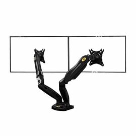 זרוע דו מפרקית ארגומטרית לשני מסכי מחשב AUDIO LINE אודיו ליין דגם NB-F160