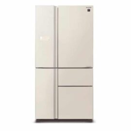 מקרר 5 דלתות 661 ליטר Sharp שארפ SJ-R9734-BG זכוכית בז'
