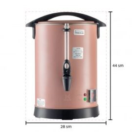 מיחם מים מהודר 60 כוסות מבית הידורית - צבע רוז גולד