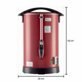 מיחם מים מהודר 80 כוסות מבית הידורית - צבע אדום יין