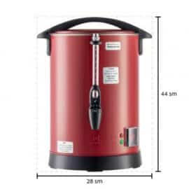 מיחם מים מהודר 60 כוסות מבית הידורית - צבע אדום יין