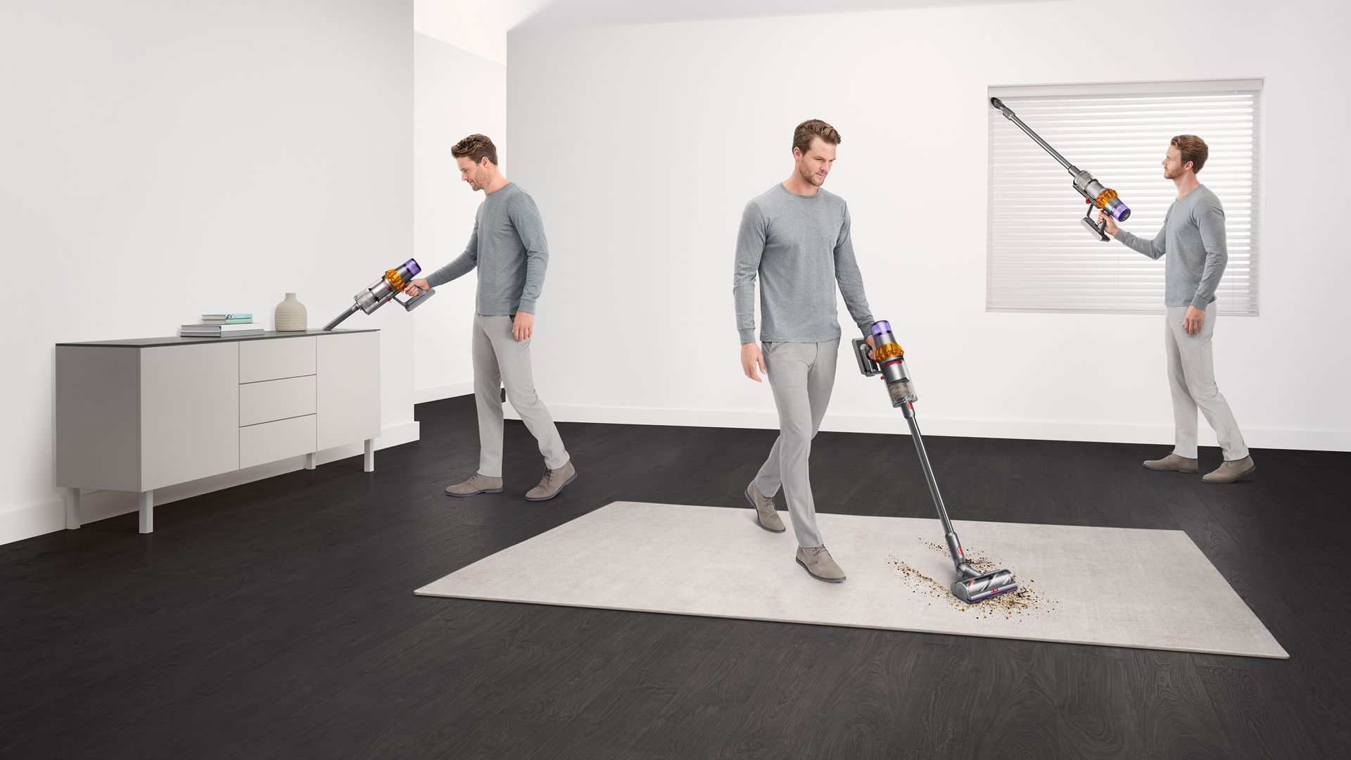 Dyson-V15-Direct-Versatility-Male-Core-LB שואב אבק דייסון Dyson V15 Detect Absolute NEW sv47 כולל לייזר לגילוי אבק מיקרוסקופי