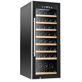 מקרר יין 43 בקבוקים Landers לנדרס דגם LA43B מדפי עץ