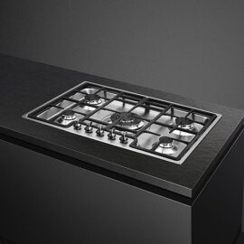 כיריים גז 70 ס"מ SMEG סמג דגם PGF75-4 נירוסטה