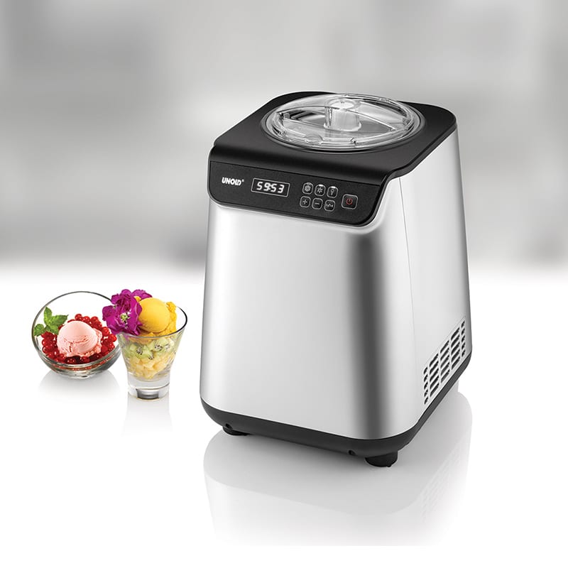 5 מכונת גלידה 1.2 ליטר בקירור עצמי UNOLD אנולד דגם ICE CREAM MAKER Uno 48825