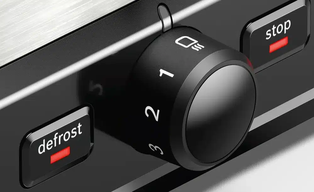 ‏מצנם Bosch בוש שתי פרוסות דגם DesignLine TAT5P420 צבע נירוסטה