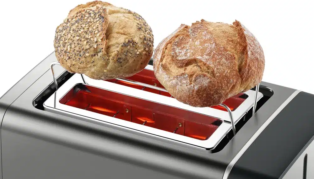 ‏מצנם Bosch בוש שתי פרוסות דגם DesignLine TAT5P425 צבע שחור