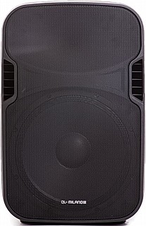 QL900_30052021134145_large מערכת קריוקי ניידת מקצועית 15 אינץ' 800W עם שני מיקרופונים QL Milano QL900 - צבע שחור