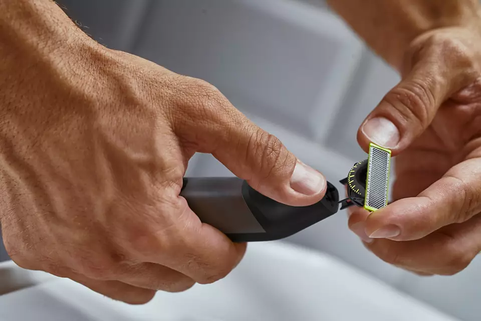 5 מכונת גילוח פנים + גוף PHILIPS פיליפס ONE BLADE דגם QP6551/15