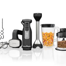 מערכת מיקסר ובלנדר ידני משולב מעבד מזון 3 ב 1 נינג'ה פודי Ninja Foodi נינג'ה דגם CI107IS