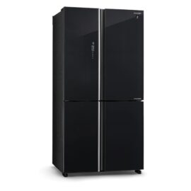 מקרר 4 דלתות Sharp שארפ 578 ליטר SJ-8960-BK זכוכית שחורה