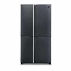 מקרר 4 דלתות 525 ליטר Sharp שארפ SJ-8570 SL נירוסטה מושחרת