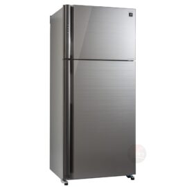 מקרר מקפיא עליון 588 ליטר Sharp שארפ SJ-5778-SL זכוכית סילבר