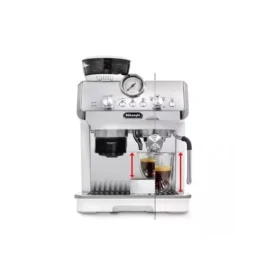 מכונת קפה ידנית DeLonghi דלונגי דגם EC9155W - לבן/נירוסטה