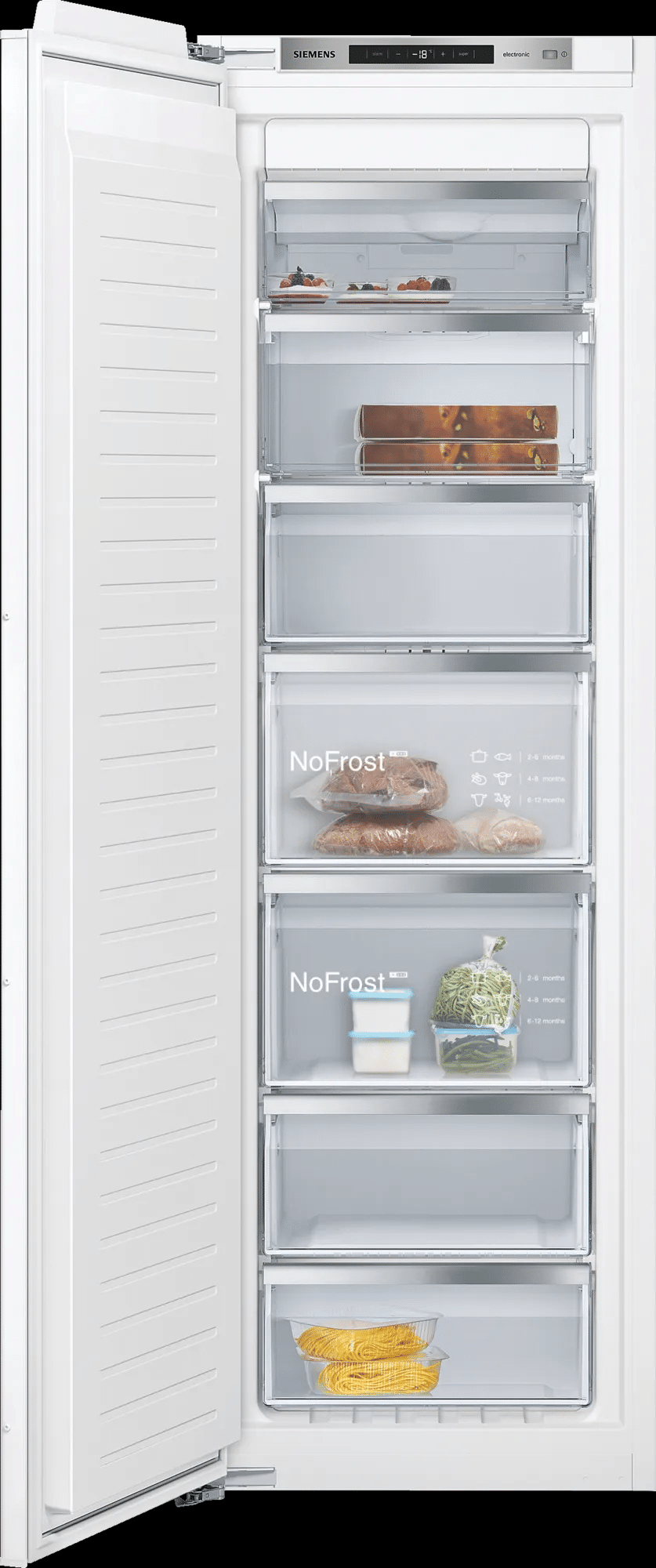 1 מקפיא אינטגרלי ללא מקרר 60 ס"מ Siemens סימנס GI81NACF0 תוצרת גרמניה