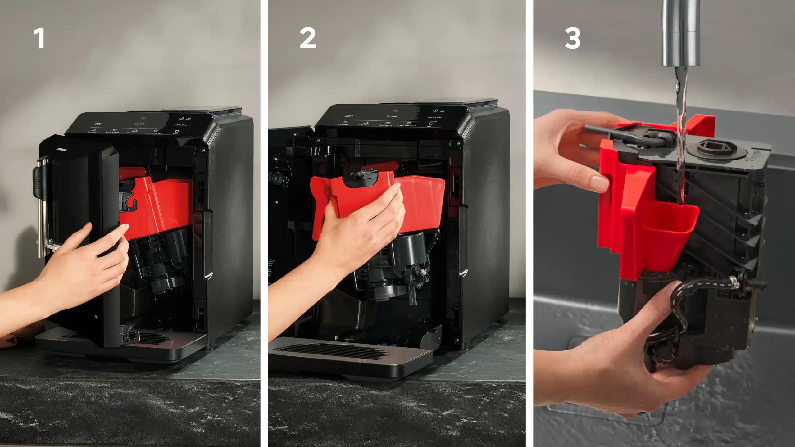 מכונת קפה אוטומטית סימנס  EQ.300 –  לקפה משובח SIEMENS  דגם - TF301E09