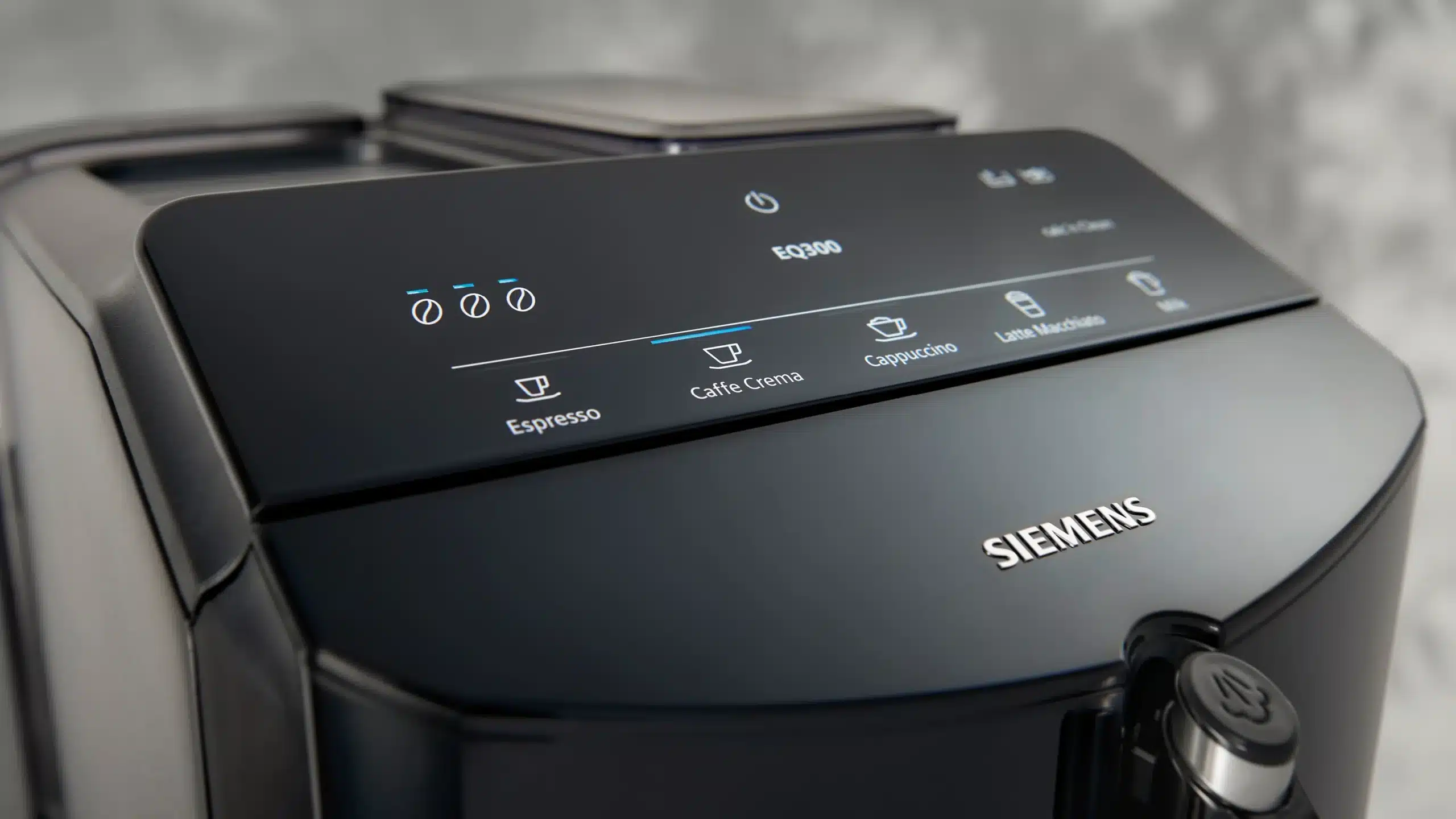 מכונת קפה אוטומטית סימנס  EQ.300 –  לקפה משובח SIEMENS  דגם - TF301E09