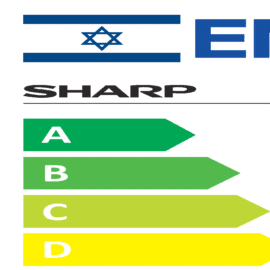 מקרר מקפיא עליון 473 ליטר Sharp שארפ SJ-2369-BG ב'ז