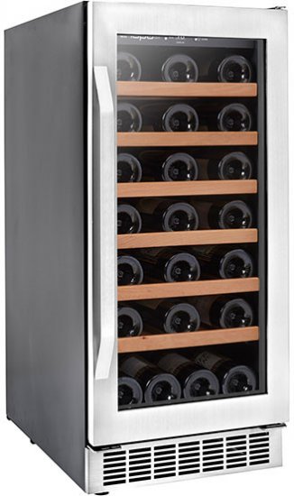 b_2 (8) מקרר יין אינטגרלי עד 34 בקבוקים Vinopo NS-36A וינופו- צבע נירוסטה