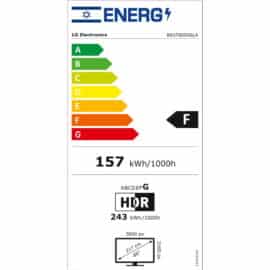 טלוויזיה אל ג'י ''86 LG דגם 86UT80006LA