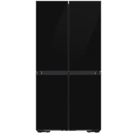 מקרר 4 דלתות Samsung סמסונג RF88DB9623BK Bespoke זכוכית שחורה מערכת מים וקרח נסתרת