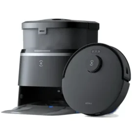 שואב רובוטי עם תחנת עגינה ECOVACS DEEBOT T30 OMNI שחור