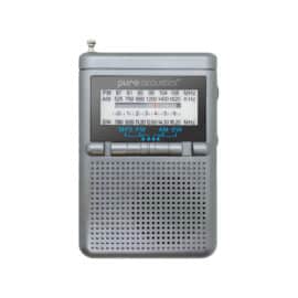 רדיו AM/FM נייד עם סוללה נטענת וכניסת USB דגם RD-25-GRAY מבית PURE ACOUSTICS