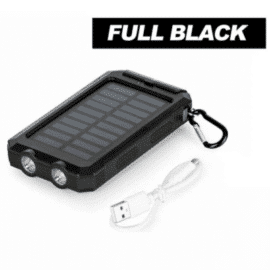 סוללת גיבוי סולארית ULTRA CHARGE (שחור)