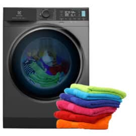 מכונת כביסה פתח חזית 11 ק"ג Electrolux אלקטרולוקס EWF1141R9SB כסופה