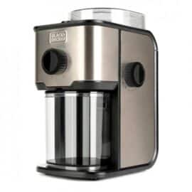 מטחנת קפה מקצועית בעיצוב יוקרתי מבית BLACK & DECKER בלאק אנד דקר דגם BXCG151E