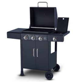 גריל גז 3 מבערי נירוסטה כולל כירת צד SIRIUS-LIVING סיריוס ליוינג דגם PARILLA-48K