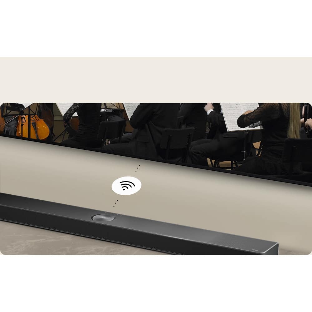 7 מקרן קול 5.1 ערוצים כולל סאבוופר ורמקולים אחוריים LG אל ג'י דגם S95TR