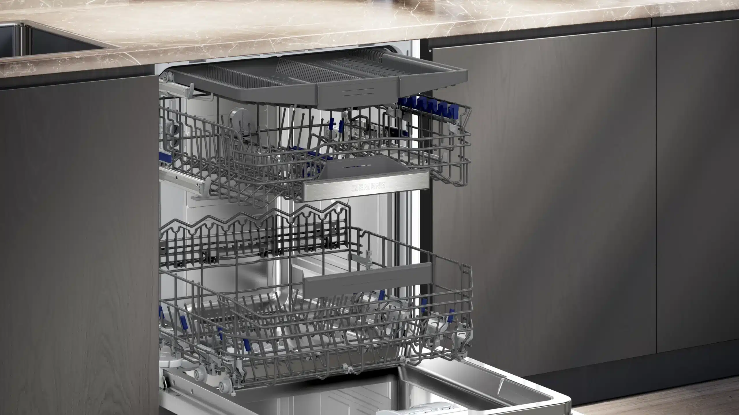 מדיח כלים רחב 60 ס"מ אינטגרלי Siemens סימנס SN65EX12CE