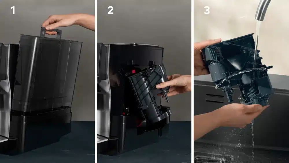 מכונת קפה אוטומטית SIEMENS סימנס דגם - TQ717R03 נירוסטה