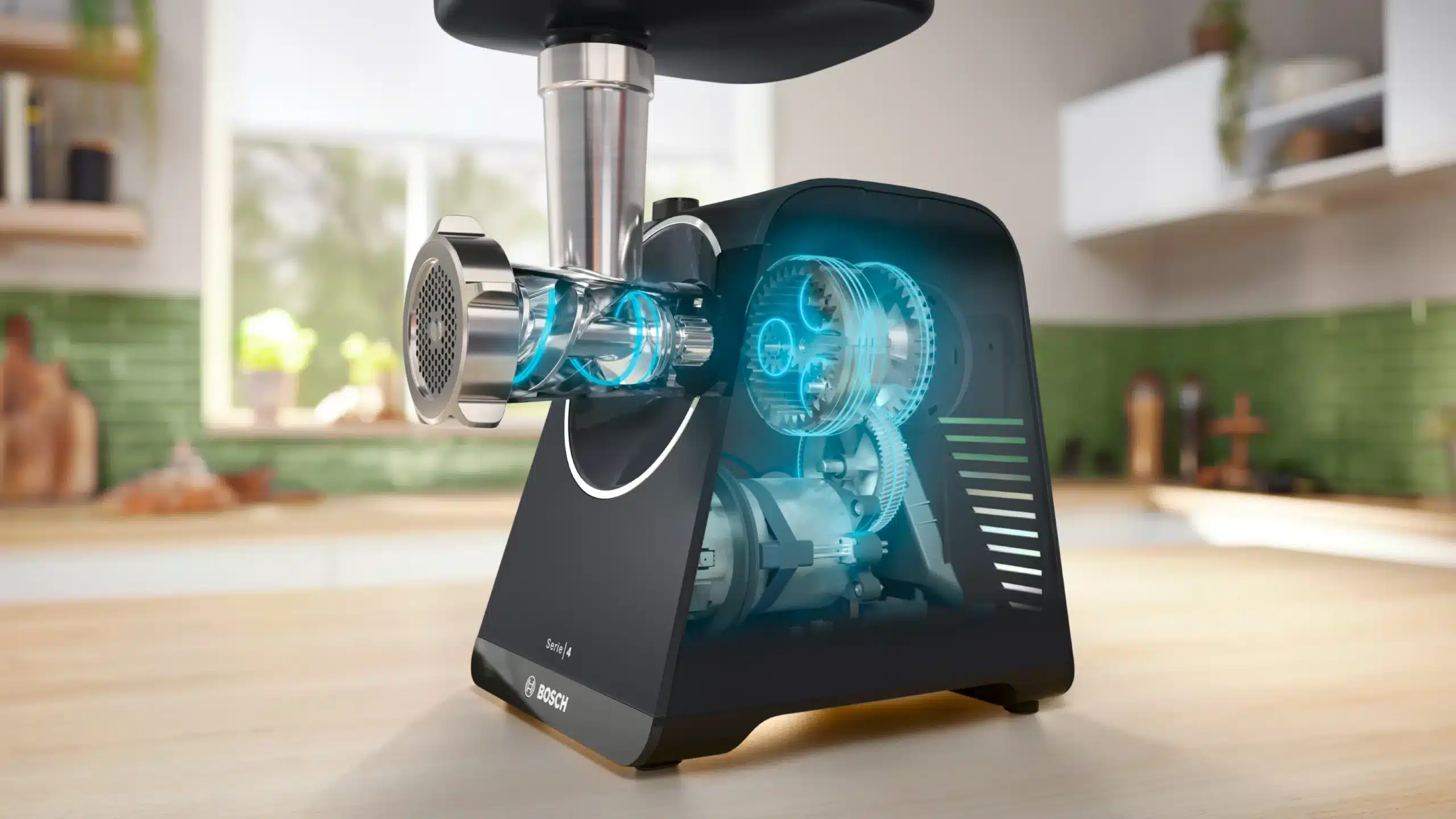 מטחנת בשר סדרה 4 MultiPower 1900W בוש Bosch דגם - MFWS430B