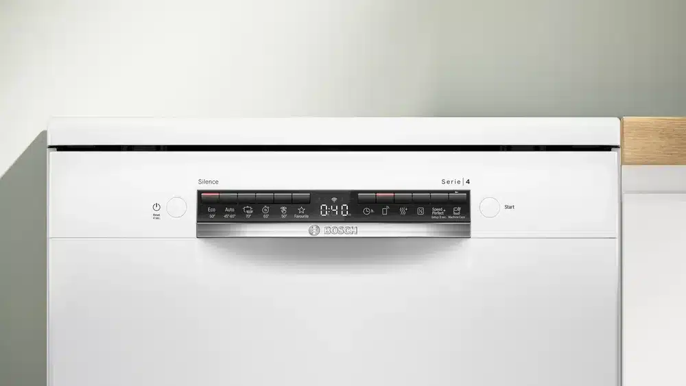 3 מדיח כלים רחב 60 ס"מ Bosch בוש SMS4HKW07E לבן