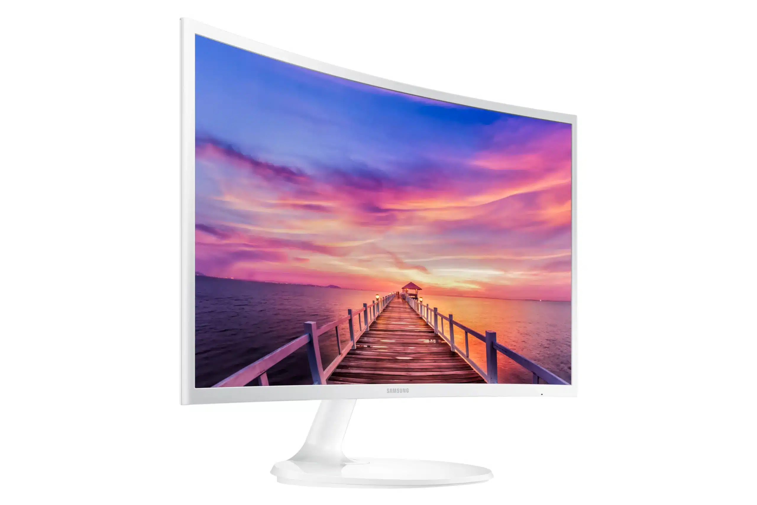 C27F391_007_Dynamic_White-scaled מסך "27 קעור בצבע לבן לחווית המשתמש פאנל VA סמסונג Samsung דגם - C27F391FHR