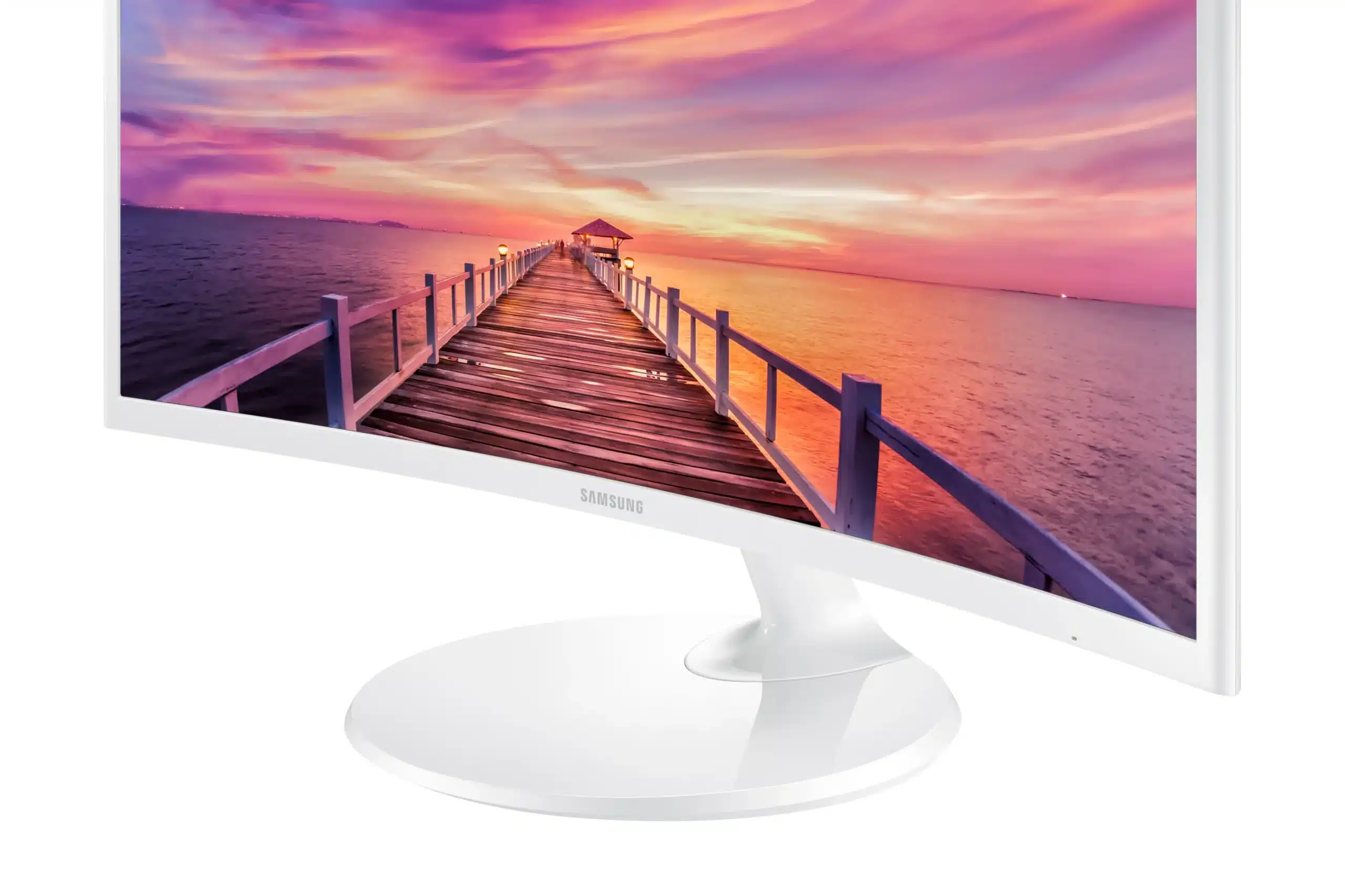 C27F391_014_Detail_White-scaled מסך "27 קעור בצבע לבן לחווית המשתמש פאנל VA סמסונג Samsung דגם - C27F391FHR