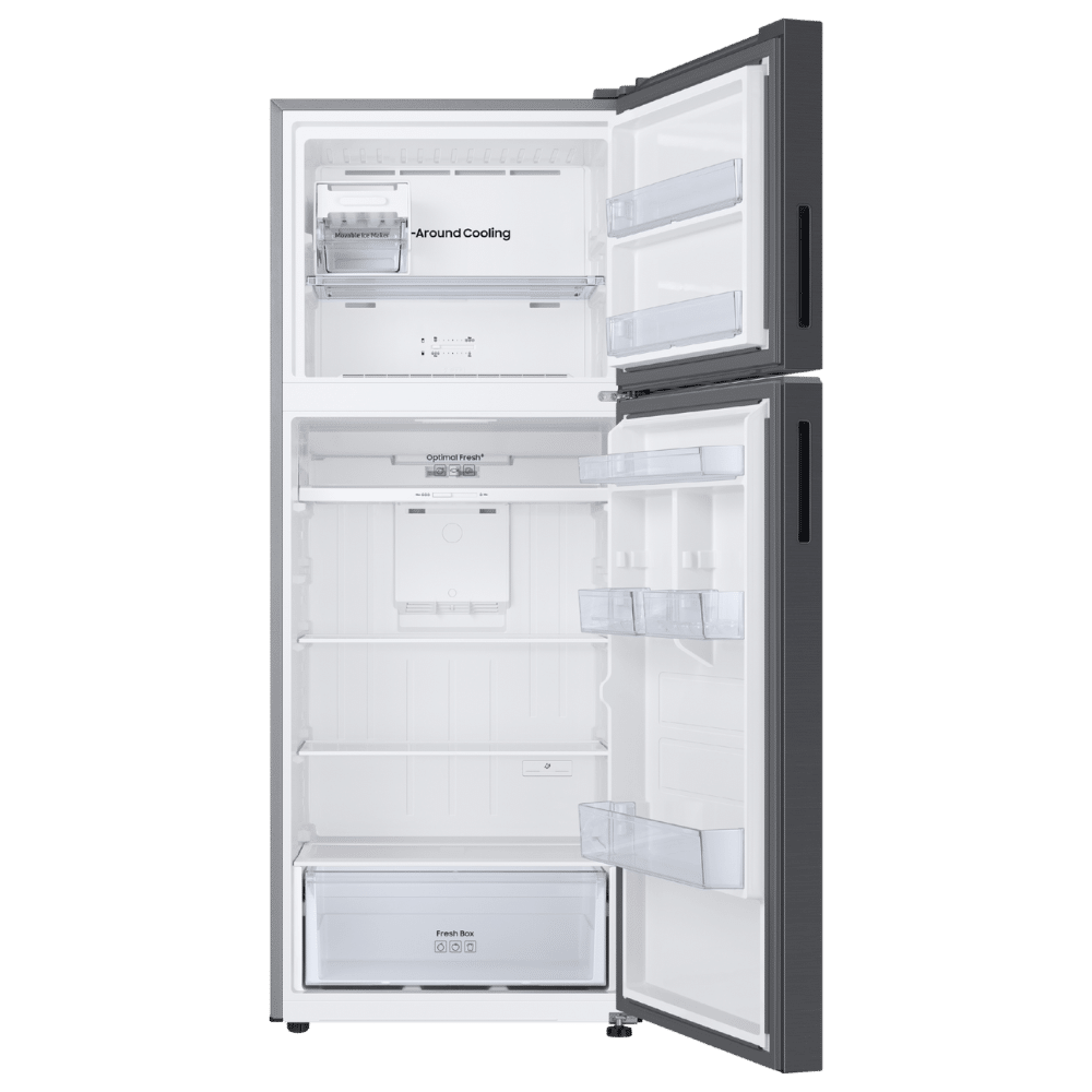 4 מקרר מקפיא עליון Samsung סמסונג RT43CG6424B1 נירוסטה מושחרת