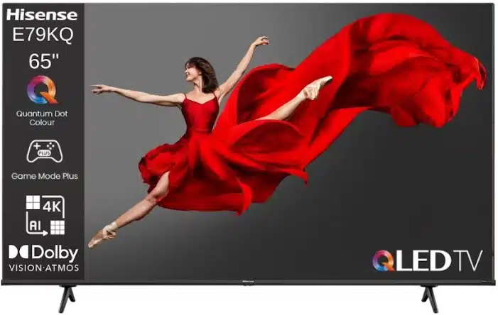 44 טלוויזיה חכמה 65" Hisense הייסנס דגם 65E79KQ QLED TV