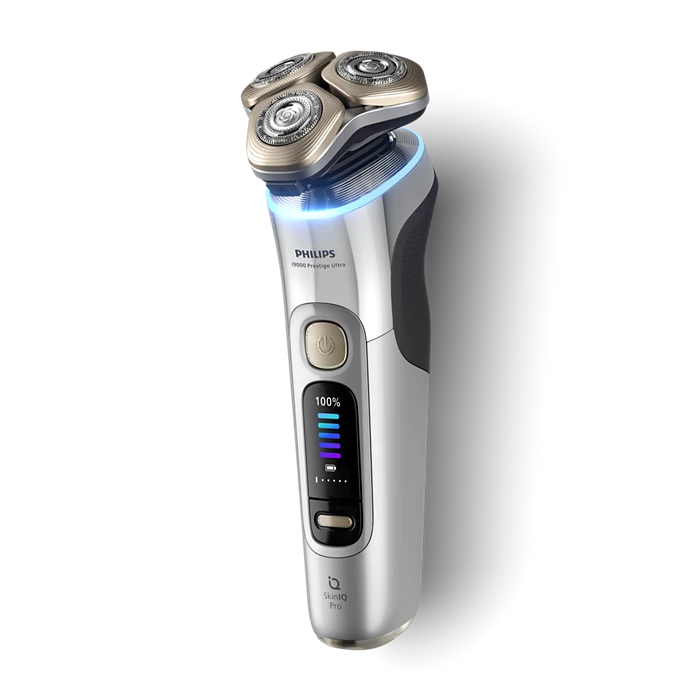 5 i9000 Prestige Ultra מכונת גילוח חשמלית לשימוש יבש ורטוב עם פיליפס SkinIQ Pro PHILIPS דגם - XP9404/46