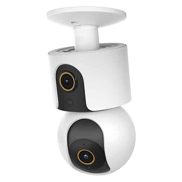 7 מצלמת אבטחה כפולה אלחוטית 360° שיאומי דגם Xiaomi Smart Camera C500 Dual - שנתיים אחריות ע''י היבואן הרשמי