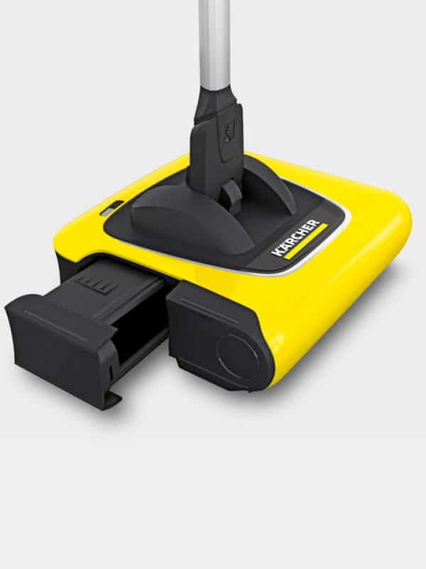 kb5.3 מטאטא חשמלי נטען Karcher קרשר דגם KB5 - אחריות לשנה ע׳׳י דן שלדן היבואן הרשמי