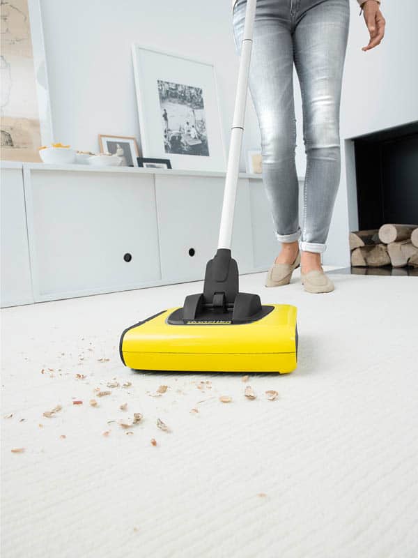 kb5.5 מטאטא חשמלי נטען Karcher קרשר דגם KB5 - אחריות לשנה ע׳׳י דן שלדן היבואן הרשמי