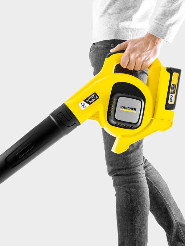 lbl4-8 מפוח עלים אלחוטי Karcher קרשר דגם LBL2 - אחריות לשנה ע׳׳י דן שלדן היבואן הרשמי